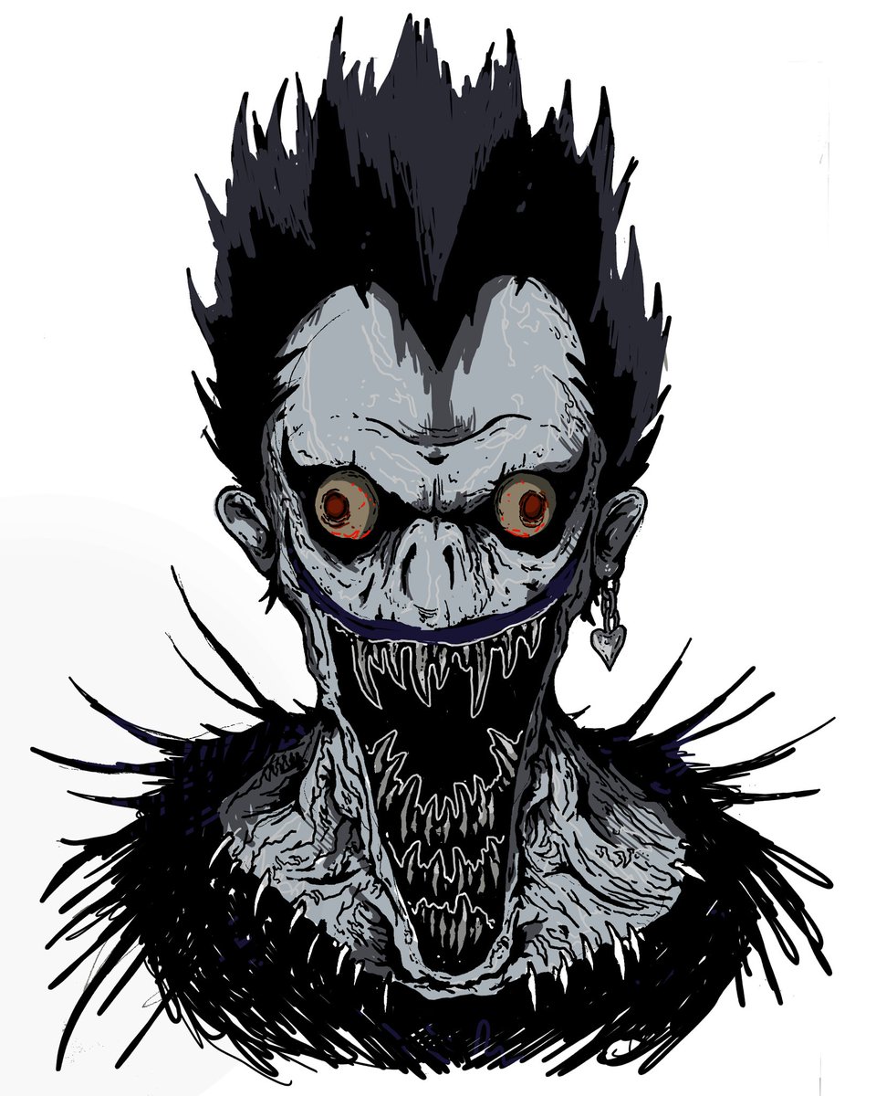 Ghost_ship_art's tweet photo. RYUK https://t.co/1SekyDvIs5