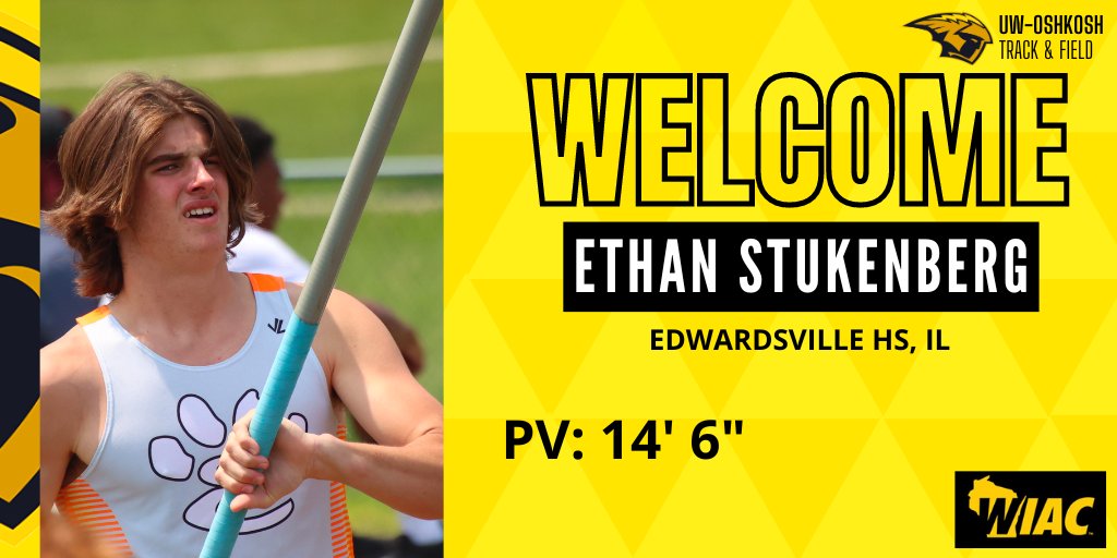 ⚠️UWO T&amp;F COMMIT ALERT⚠️

Excited to introduce Ethan Stukenberg to the UWO T&amp;F family! 🥳👏💪

The IHSA 3A state qualifier will be a major addition to our vault squad as Ethan looks to be building above the 15' mark over the summer!

Welcome Ethan! 🤝