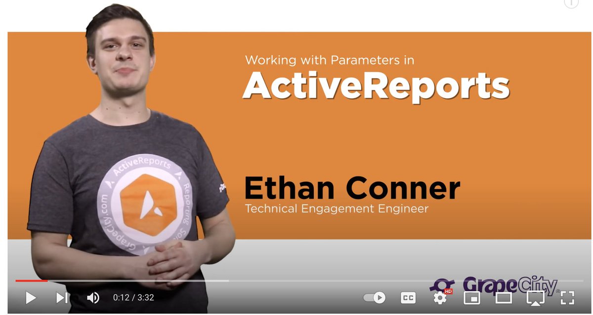 MESCIUS_inc's tweet image. Learn how ActiveReports .NET can transform static reports into dynamic, user-centric tools that enhance decision-making &amp;amp; data exploration. 

Watch this tutorial to learn how to add parameters to your .NET C# reporting app: bit.ly/3QLHFHQ

#dotnet #reporting #parameters