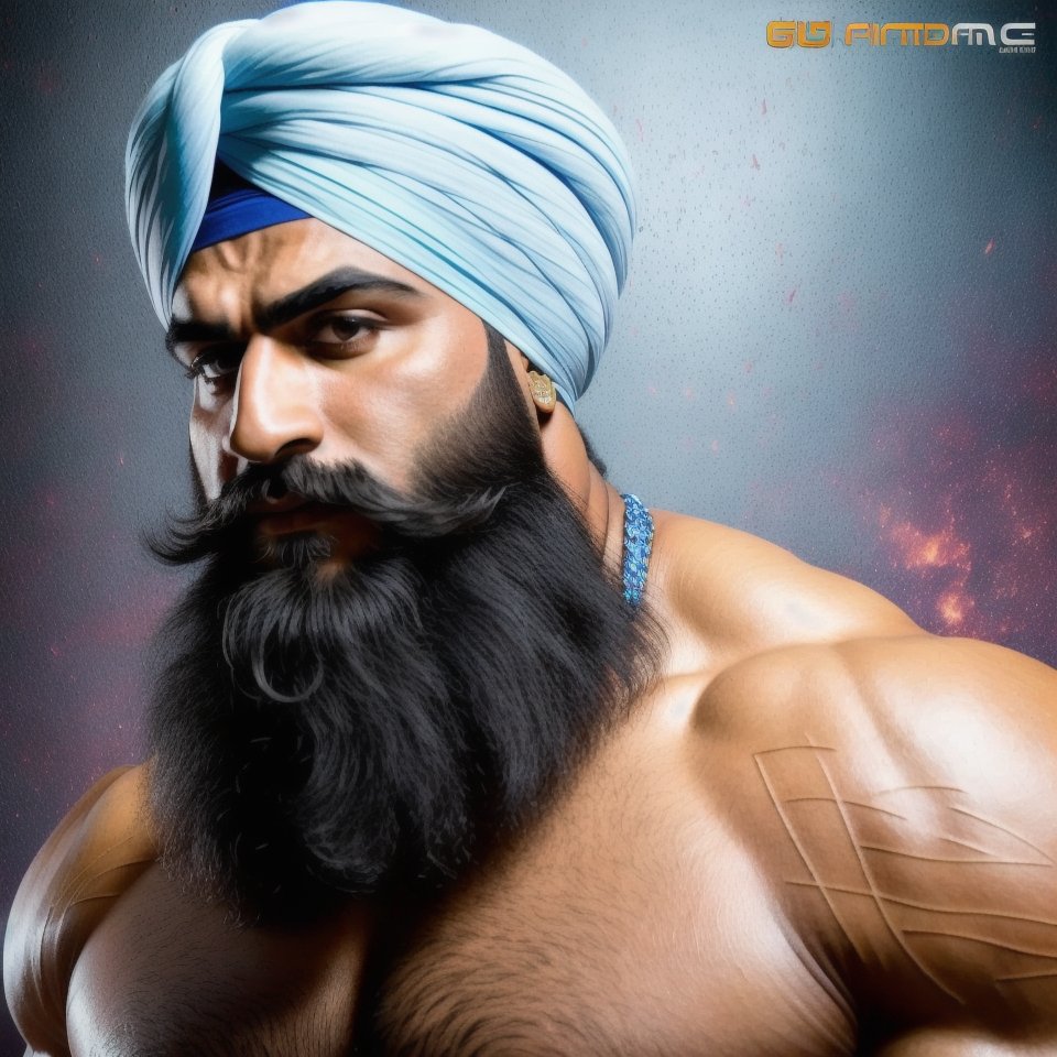 GenerationQueue's tweet photo. Randeep wants to be absolutely sure that he is getting in the powerlifting competition. #AI #BARA #MUSCLE #aiart https://t.co/Tx985NGR49
