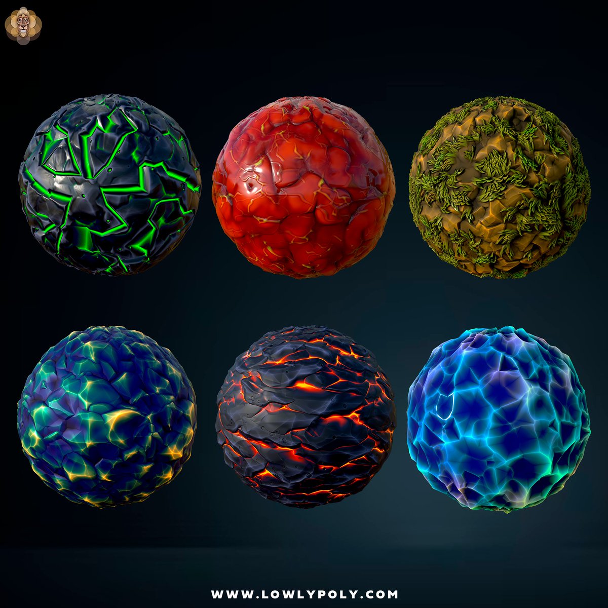 LowlyPoly's tweet photo. 🆕 Cave Stylized Materials
🔥 Mega Bundle 5 - 420+ Stylized Textures
✅ Download - https://t.co/iUwWSdCTsc

#substance #marmoset #unity #unreal #Detailed #Abstract #texturemapping
#gamedeveloper #gamedev #fabric #gaming #games #gamedevart #digitaldesign https://t.co/oI2y77uhjg