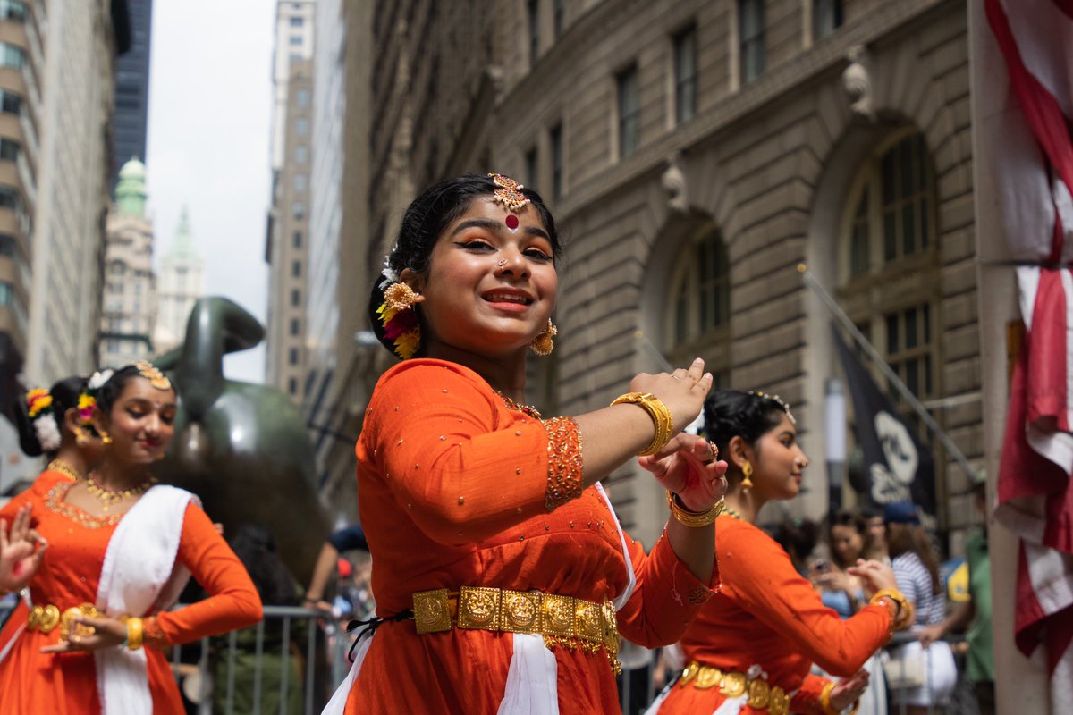 NYCMayor's tweet photo. New York City is the New Delhi of America. 

I'm so proud to have so many representatives of our Indian community serving in my administration. 

Happy #IndianIndependenceDay! 

#ShareAHeartNYC https://t.co/8rarjZzt3O