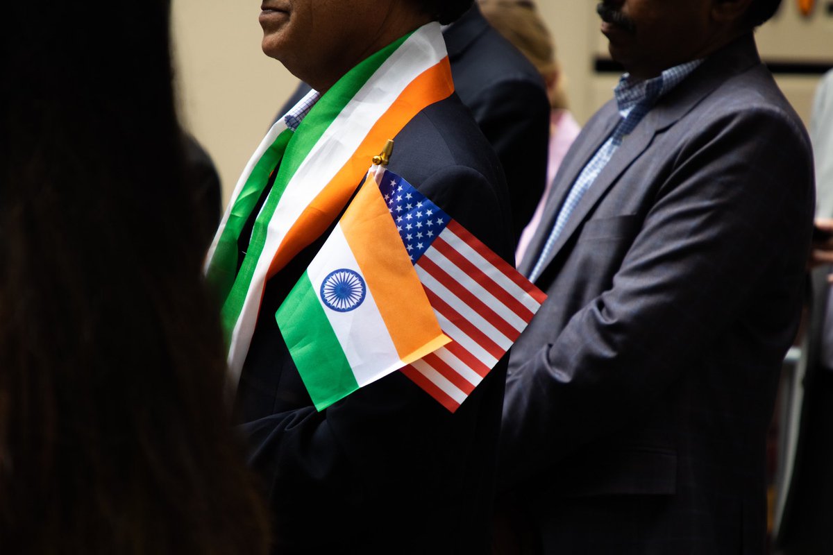 NYCMayor's tweet photo. New York City is the New Delhi of America. 

I'm so proud to have so many representatives of our Indian community serving in my administration. 

Happy #IndianIndependenceDay! 

#ShareAHeartNYC https://t.co/8rarjZzt3O