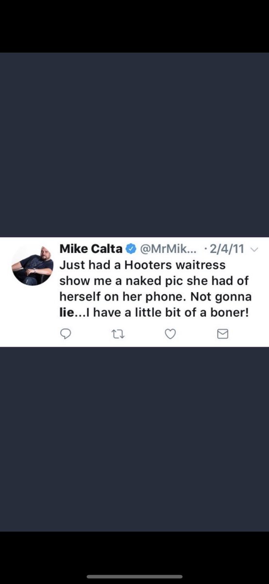 TheBubbaArmy's tweet photo. This guy is a absolute pred @Hooters @COXMG you got a 50 plus year old man representing your company and brand @PepinDist @theblaze @sao12th https://t.co/XW0fPvbi4n