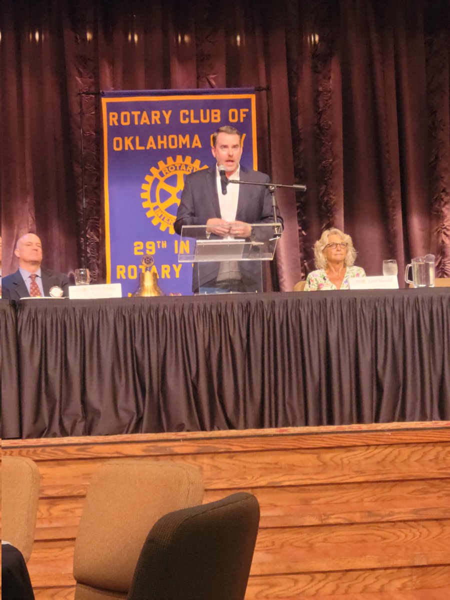Excited to be <a href="/okcrotary/">Rotary Club of Oklahoma City</a> again! It's been a minute. Today we heard from Nathaniel Harding with Cortada Ventures.