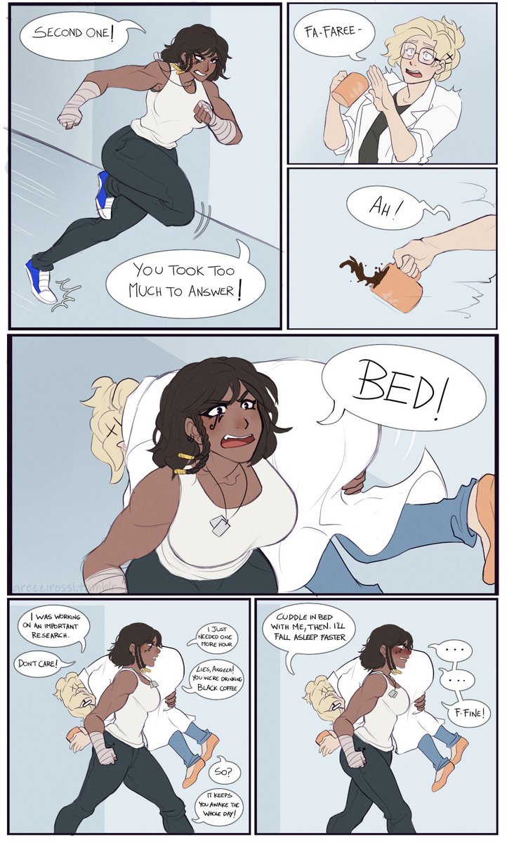 #Pharmercy minicomic 
this happens  at least once a week.  (っ˘ω˘ς )
#Overwatch