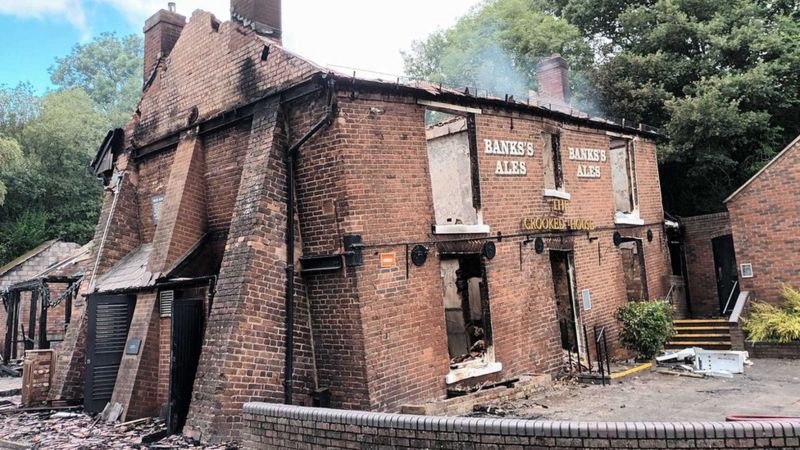 The owners of Crooked House accidentally burned hundreds of tons of ...
