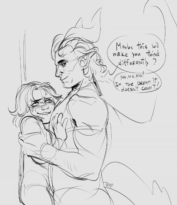 Tavyapl's tweet photo. More Raphael sketches with my halfling girl
#BaldursGate3 https://t.co/SR8Q42L3N3