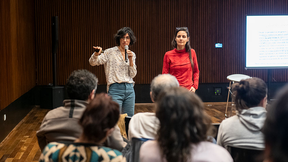 IBioBA_MPSP's tweet photo. Ayer, el personal del IBioBA participó de la capacitación "Espacios de trabajo libres de violencias", organizada con el apoyo del Área de Políticas de Género y Diversidades de @CONICETDialoga. https://t.co/Fu3FwRyVgV