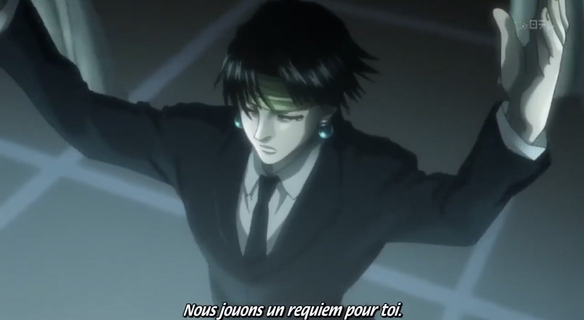 kiffeur's tweet photo. J’me refait York shin city encore une fois et je pense que c’est clairement l’un des meilleurs arcs tout anime confondu, l’ambiance mafieuse de fou avec l’OST requiem aranea qui fait grimper la tension, la brigade fantôme ou chaque membre pue le flow ptn Togashi t’était l’élu la https://t.co/RC5EaveYlQ