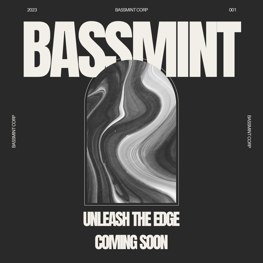 BassMintCorp's tweet photo. UNLEASH THE EDGE COMING SOON

███████▒▒▒ 70%

Our first collection is coming soon, we’re working hard on it so we offer you a product of excellent quality and comfort

#clothes #clothing #clothingbrand #bass #bassmusic #edm #dubstep #recordlabel #bassmint #streetwear https://t.co/fAISL6s8RM