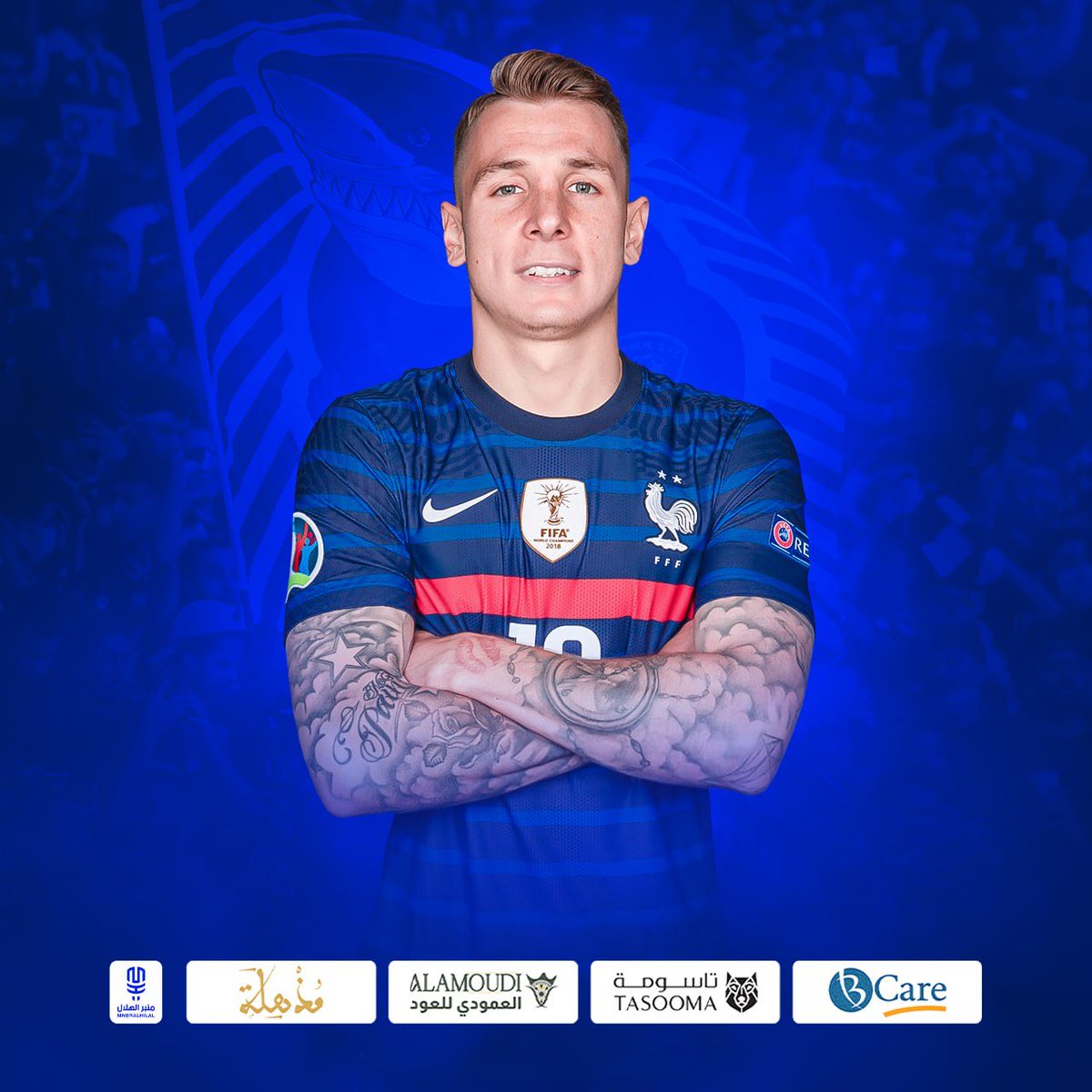 TrendEPL's tweet photo. ⚠️⚠️ وكيل لوكاس دين لـ #TrendEPL: تواصل معنا بعض المسؤولين في نادي الهلال حول لوكاس دين، والمفاوضات جارية، لكن لا يوجد عرض حتى الآن 🇸🇦🔵⚪️🔵⚪️🔵⚪️ https://t.co/kTZtltE0JJ