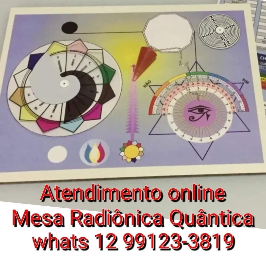 Atendimento online
Terapia Energética e Holística
Mesa Radiônica Quântica ajustar, harmoniza e equilibrar todos os campos da sua vida Atendimento online🌹Si Stefani 
tiktok.com/@sistefani?
instagram.com/si.stefanii
youtube.com/@si.28
Whats 12 99123-3819