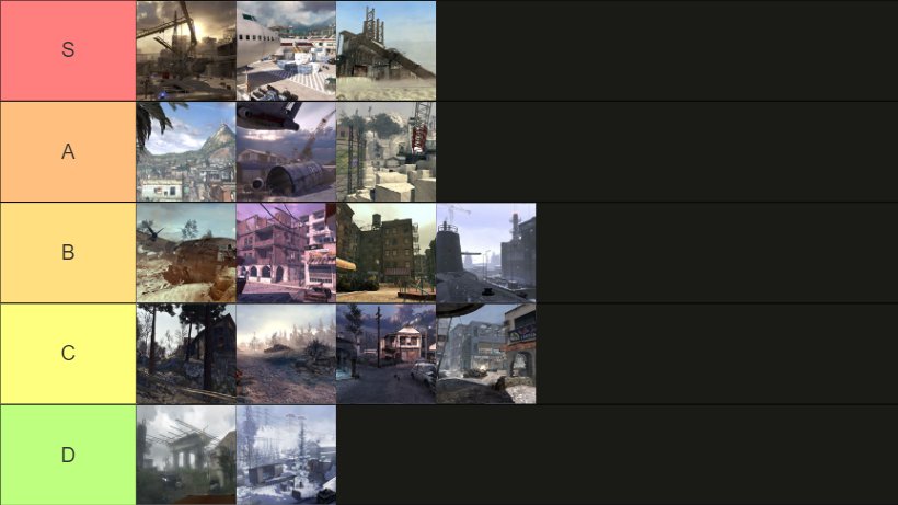 All the maps in Modern Warfare 2 ranked from best to worst