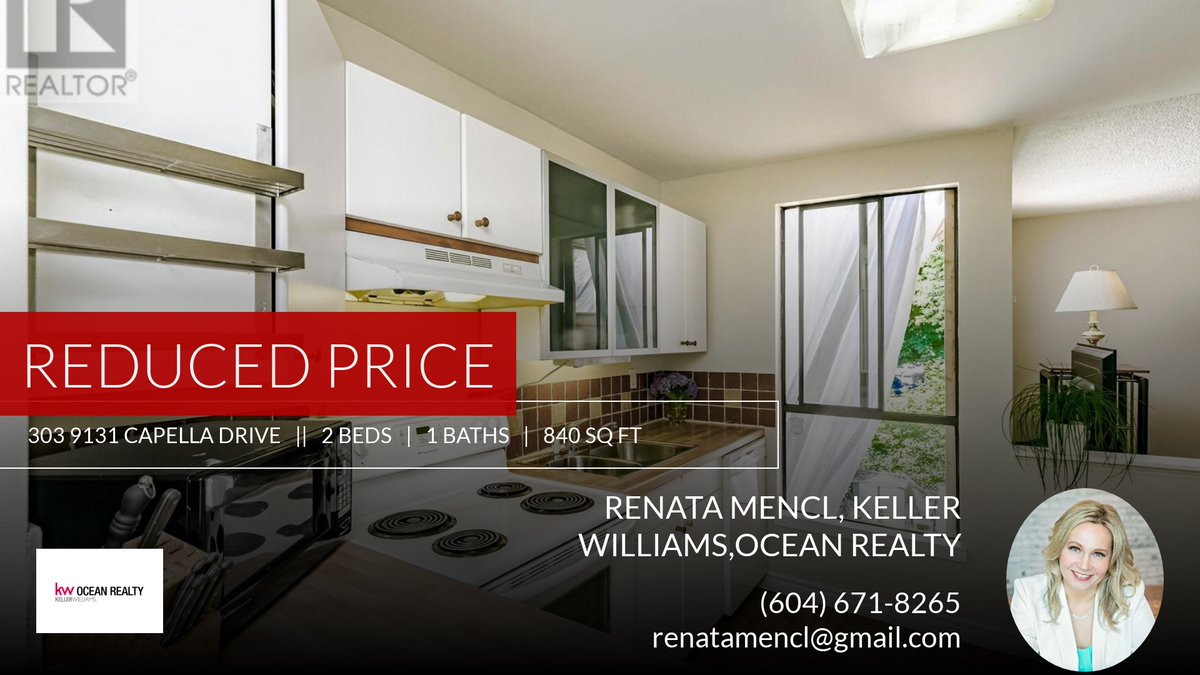 boruvkova's tweet photo. 📍 Reduced Price 📍 This recently reduced home at 303 9131 Capella Drive in Burnaby won't last long, so, don't wait to set up a showing! Reach out here or at (604) 671-8265 for more information!

Renata Mencl
Renatamencl@gmail.com https://t.co/Zo60mMM4sF https://t.co/19hhRgHJAC