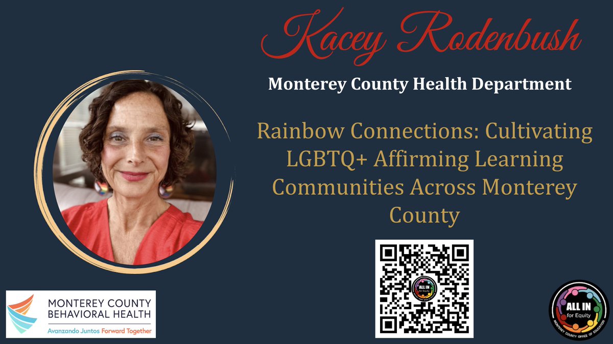 MCOELangLit's tweet photo. Learn about best practices for working with students who identify as LGBTQ+, relationship practices, &amp; recommendations for cultivating an inclusive &amp; affirming classroom environment with @KaceyRodenbush! Join us!  #AllinforEquity #ALLmeansALL https://t.co/hU7B8GqFyg https://t.co/WmOOiSyquw
