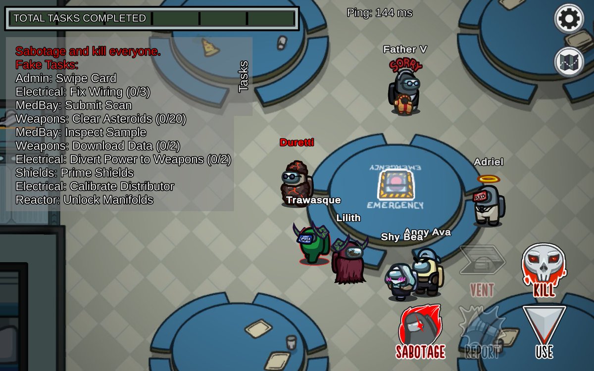 Just a lil impostor taking pics of the crewmates :D I was about to win but Ava and Bea joined together and beat me. 

#WarriorNunSaved #WarriorNunCountdown #WarriorNun