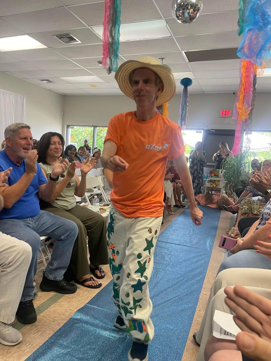 ucfoundation's tweet photo. This afternoon, our President, Angela Fisher, Vice-President, Phillip DiPonio, and Board Member, Aubrey Zeigler attended the @habcenterboca and Azul’s Waves of Happiness FashionAble Runway Show! This event was a part of @bocachamber Festival Days. @WyndhamBoca #bcfd23 https://t.co/nkI3jDIwm9