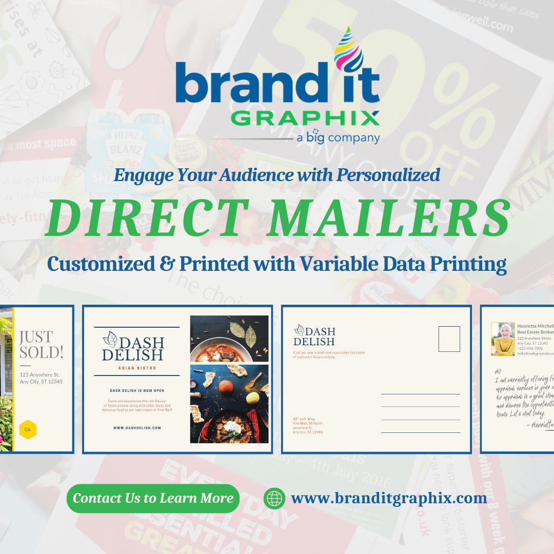 BrandItGraphix's tweet photo. Are you looking to engage your #targetaudience more personally and effectively? #BrandItGraphix provides high-quality, visually appealing, and customized #directmailercampaigns with #variabledataprinting!
💻Visit https://t.co/XUipr0OJah to learn more and connect!
#directmailers https://t.co/qnM8pUpuKD