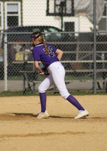 Allie Abell #28 @AllisonAbell2 Coming from Dixon High School class of 2025. Getting the job done on the mound, no matter what is going on around her. Do some damage with those spins🥎