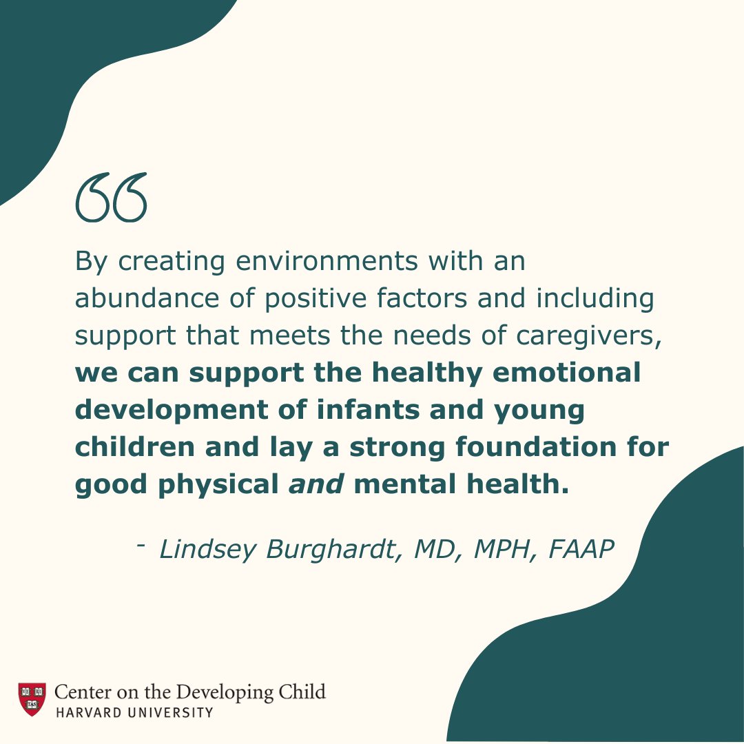 The foundations of mental health are built in early childhood. To support children’s lifelong mental health, it’s important to remember that #PlaceMatters and take steps to create healthy environments around families raising young children. Learn more: bit.ly/3LpVckf