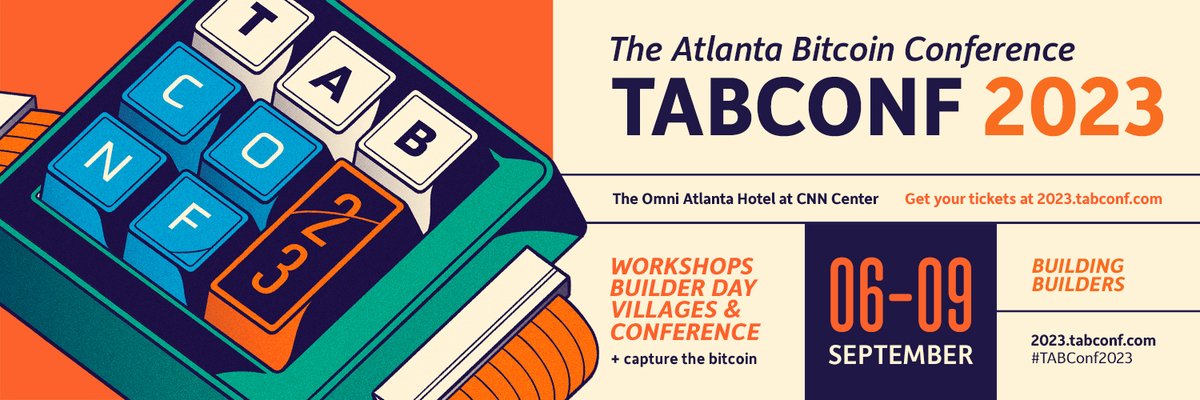Edward Hollander (@edazcona) on Twitter photo 🚀 Ready to dive deep into the #Bitcoin world? <a href="/tabconf/">TABConf - tickets on sale Oct 13-16, 2025, Atlanta</a> 2023 is THE event for every Bitcoin enthusiast that you can't afford to miss! 🚀 Why? Read more in this thread! 👇👇
All images in this thread by @nogoodnode! 🚀 Ready to dive deep into the #Bitcoin world? <a href="/tabconf/">TABConf - tickets on sale Oct 13-16, 2025, Atlanta</a> 2023 is THE event for every Bitcoin enthusiast that you can't afford to miss! 🚀 Why? Read more in this thread! 👇👇
All images in this thread by @nogoodnode!