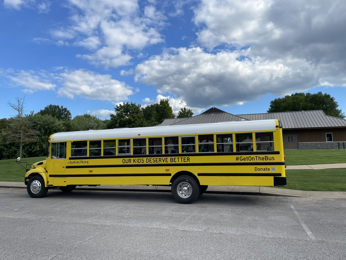 Old Yeller has arrived in the Boro! Join the Our Kids Deserve Better conversation about #gunsafety at Old Fort Park in Murfreesboro at 5:30pm today.
