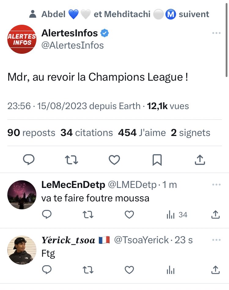 MDigus's tweet photo. Regarder moi ce rapace, à tous les marseillais unfollow ce compte @AlertesInfos https://t.co/aMF0haskjo