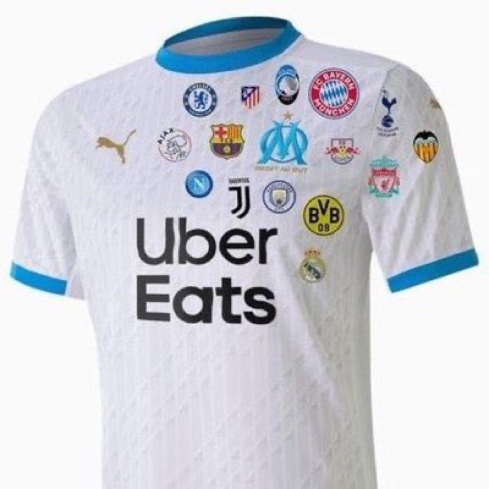 Le maillot de l’OM pour la LDC 2023-2024