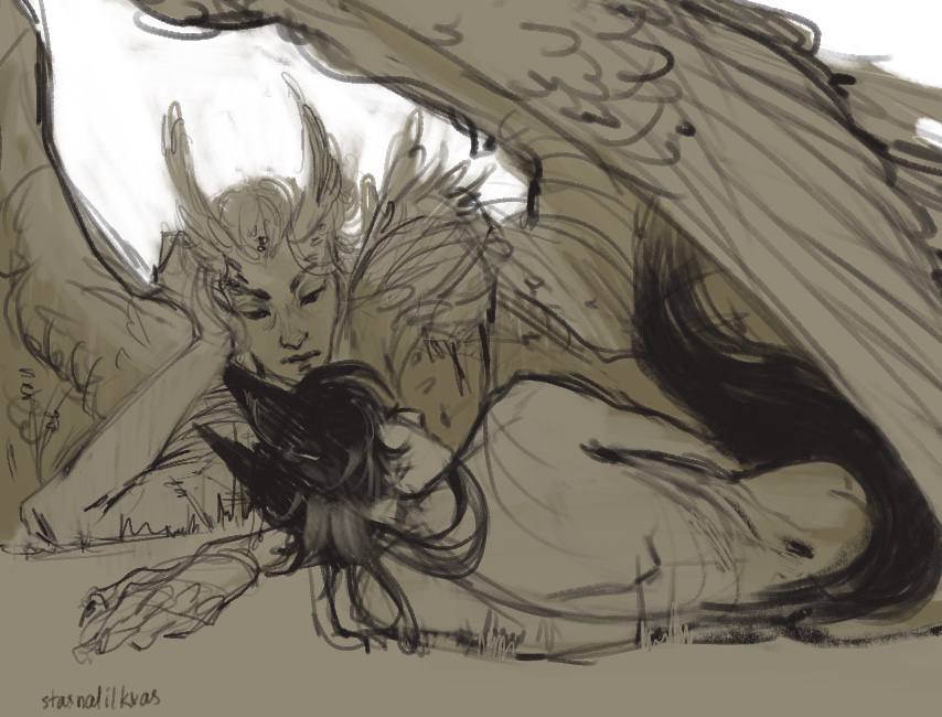 My lovely owl and fox