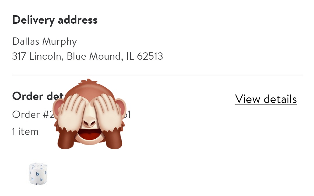 If you hack my account and order tp be perpared for me to act as much as i can to stop said order.  <a href="/Walmart/">Walmart</a>  #Karma #petty