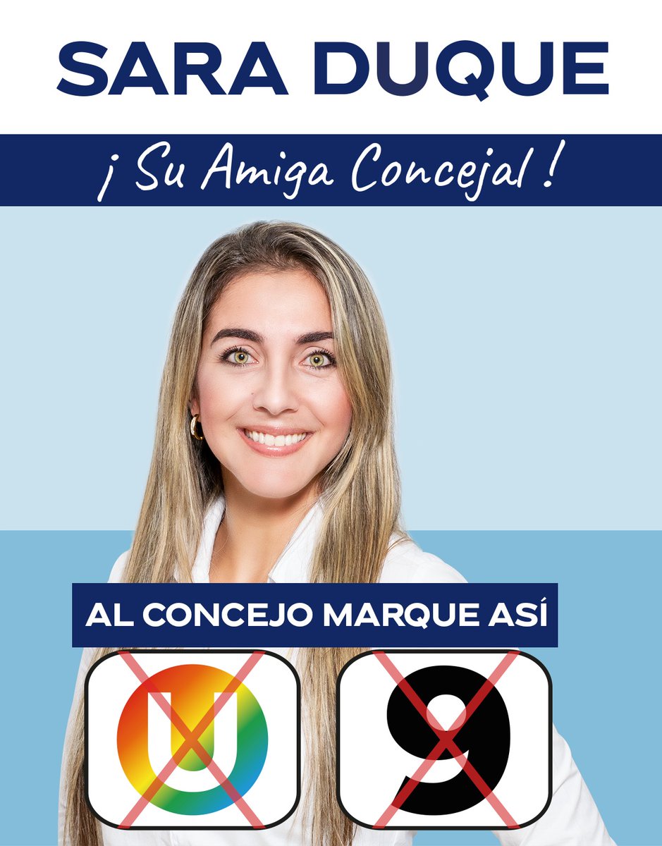 SARADUQUE9's tweet photo. Amigos cuento con su voto pues porque quiero ser "Su Amiga Concejal" 
#soysaraduque #saraduque #suamigaconcejal #porunatuluáemprendedora #porunatuluasocialyemprendedora #U9 #U9concejotuluá2023 #u9concejo #Elecciones2023 #elecciones2023 #candidataalconcejo2023 #concejo2023 https://t.co/aaqUfHoK6l