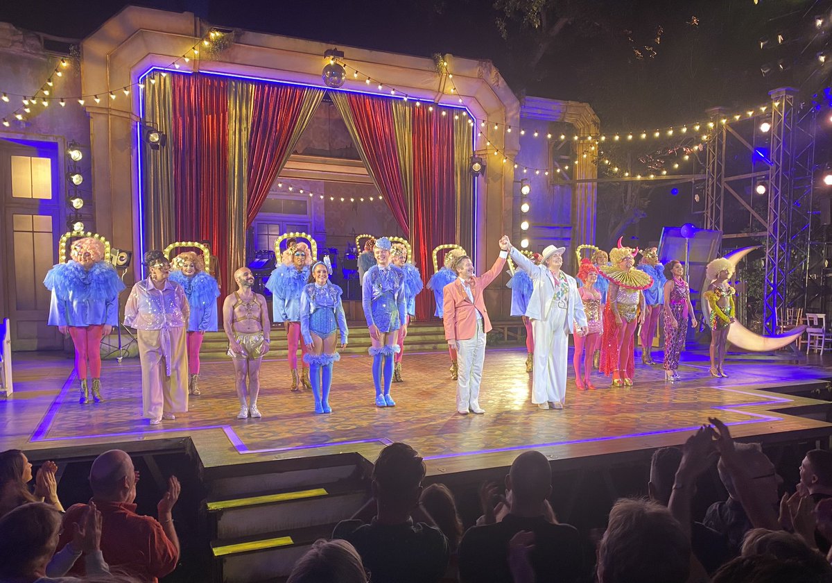 La Cage aux Folles at <a href="/OpenAirTheatre/">Open Air Theatre</a> is perfection. Probably my favourite show at this beautiful venue yet. Every performance, every number, every note is perfectly executed. I cried, I laughed, then I cried &amp; laughed some more. A story of love, hope, acceptance &amp; family. Joy!❤️