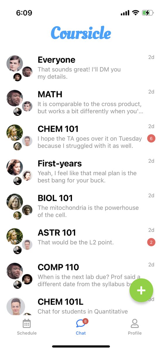 Coursicle will be down for a couple hours this evening while we release a new beta version of Coursicle Chat to students at UNC, W&amp;M, NYU, and Harvard.