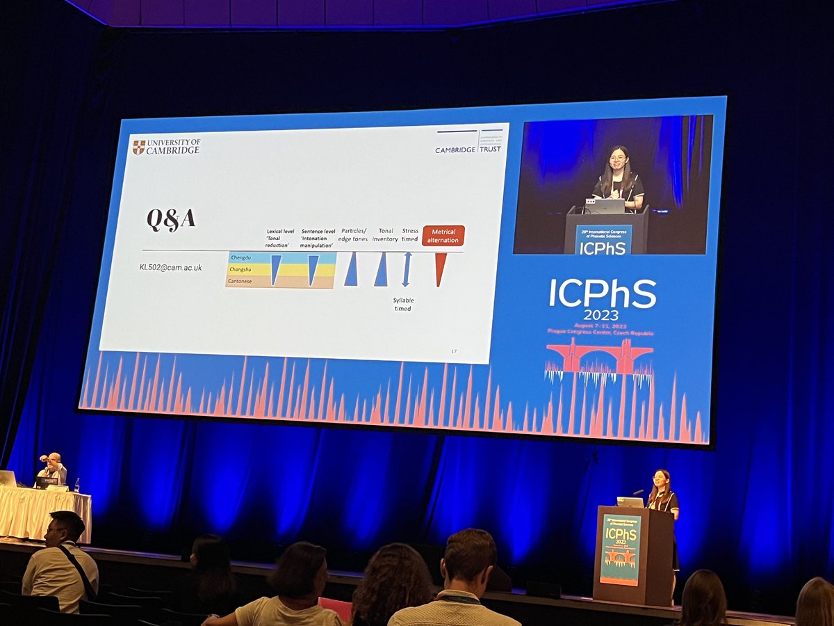 Katrina_Kechun's tweet photo. It was a fantastic week at #ICPhS! First-time experience as an 'Olympic' player, and also got to talk to people whose work is in my heart. Thanks to everyone who came to my talk and poster, and supported me on the way to this lovely prize🌹
But every rose has its thorn - COVID… https://t.co/m6QRyXPfzX