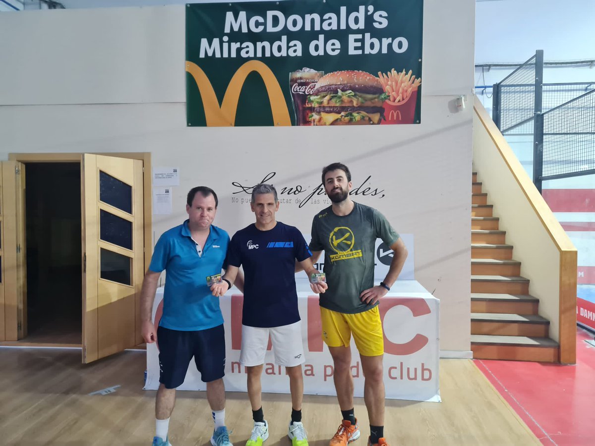 MPadelClub's tweet photo. POZO MCDONALD’S  especial 15 Agosto by Subi en MPC 

Enhorabuena a los campeones y gracias a todos🔝🔝

Nos vemos en el siguiente 💪💪

McDonalds Miranda de Ebro https://t.co/esysSv5pSL