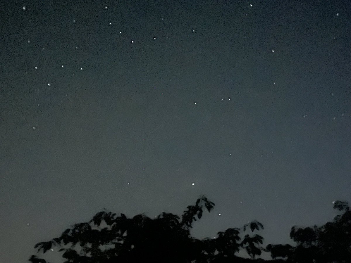 mattharg's tweet photo. Star gazing in the perfect #Norfolk night sky. Not as cloudless as we hoped but with no light pollution it looks fantastic!  Obvs iPhone can’t do it justice but it tried real hard.  #CreationSings https://t.co/xdn09e1Us7