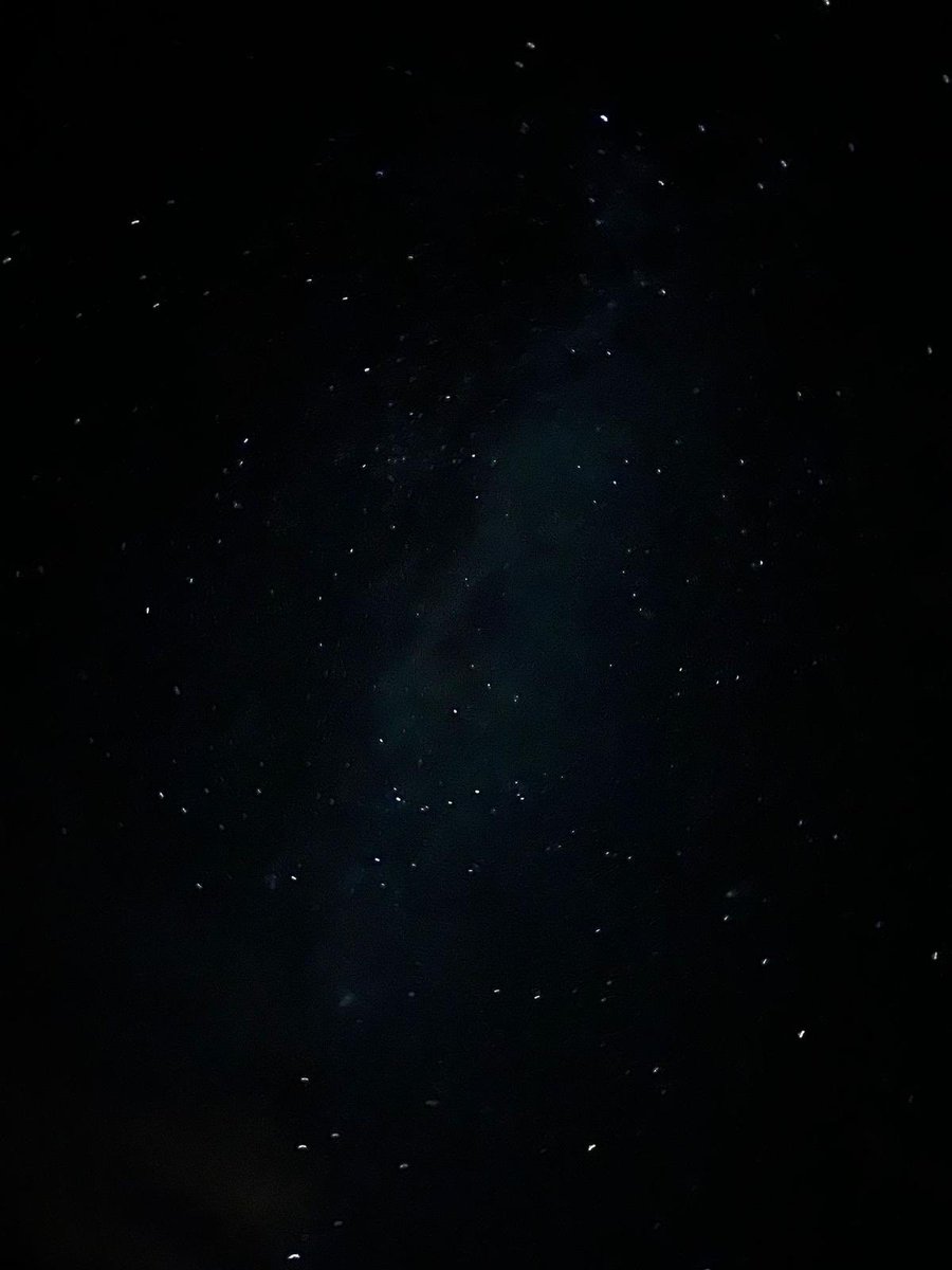 mattharg's tweet photo. Star gazing in the perfect #Norfolk night sky. Not as cloudless as we hoped but with no light pollution it looks fantastic!  Obvs iPhone can’t do it justice but it tried real hard.  #CreationSings https://t.co/xdn09e1Us7