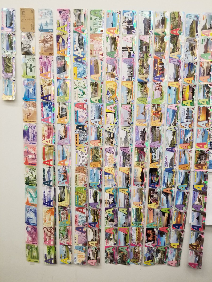 BorisFromHawaii's tweet image. Over 12 years of bus passes on my old work wall lol

@Chavonnieee 

#buspass #Thebus