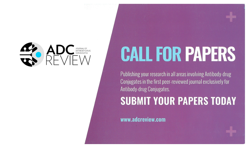 ADCReview's tweet photo. Call for papers - ADC Review | Journal of Antibody-drug Conjugates
https://t.co/cU4Zo0FiUs
@ADCReview #ADC #antibodydrugconjugates #bioconjugates #targeteddrugs https://t.co/2BxlopAWvU