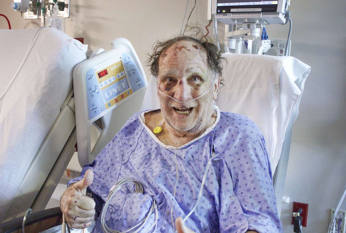 Got to chat with Gerry Roach, the famed mountaineer, from his hospital room today. Roach, 79, took quite a tumble near Silverton this week. His advice to other climbers? “Don’t fall down.” durangoherald.com/articles/famed…