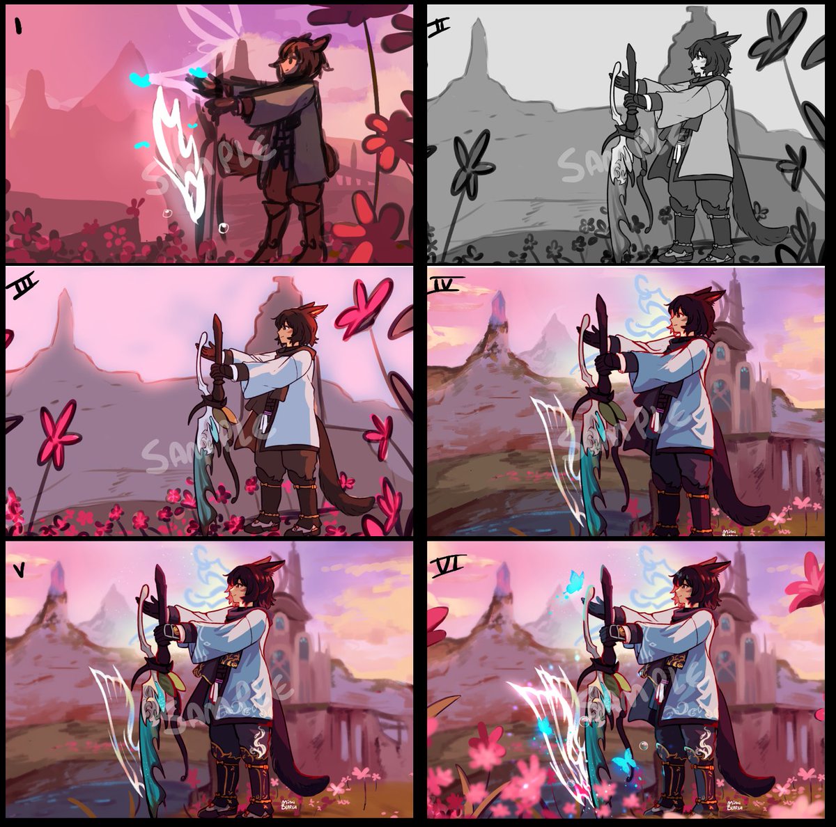 Also, I thought the step by step looked interesting too, so I'm adding it here as well ✏️ 
