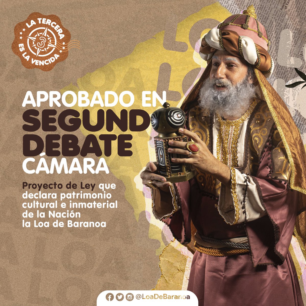 loadebaranoa's tweet photo. La plenaria de la @CamaraColombia acaba de aprobar en segundo debate nuestro proyecto de ley que declara patrimonio inmaterial de la Nación la @loadebaranoa. https://t.co/qBhrPuH4Kh