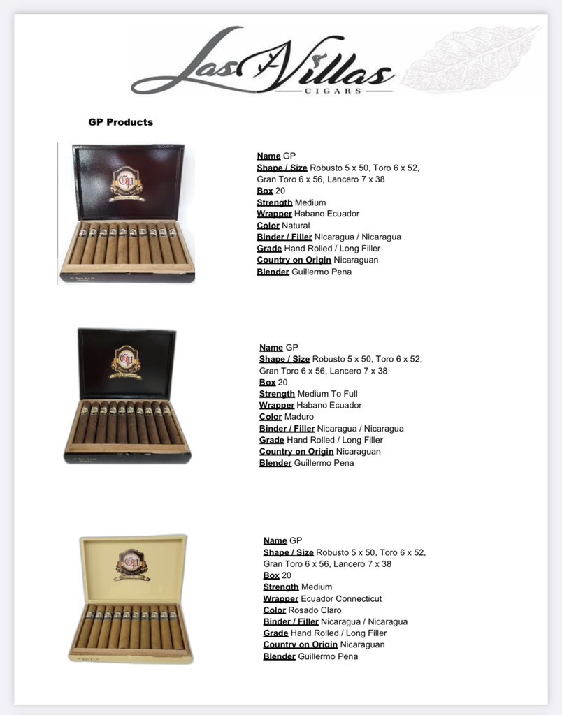 MiamiHumidor's tweet photo. Just a few of the amazing offerings from Las Villas Cigars out of Esteli in Nicaragua!

#miamihumidor #premiumcigars #cigars #nicaraguancigars #nicaragua #miami #guillermopenacigars https://t.co/X2RgswSFgk