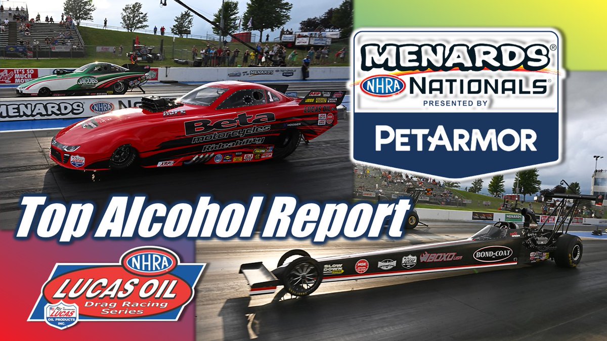 The action in top alcohol at the #NHRA #HeartlandNats at Heartland Motorsports Park. HIT THE LINK below ⬇️ 👇 🔻 for the action.
youtu.be/Om21pU6X3NU