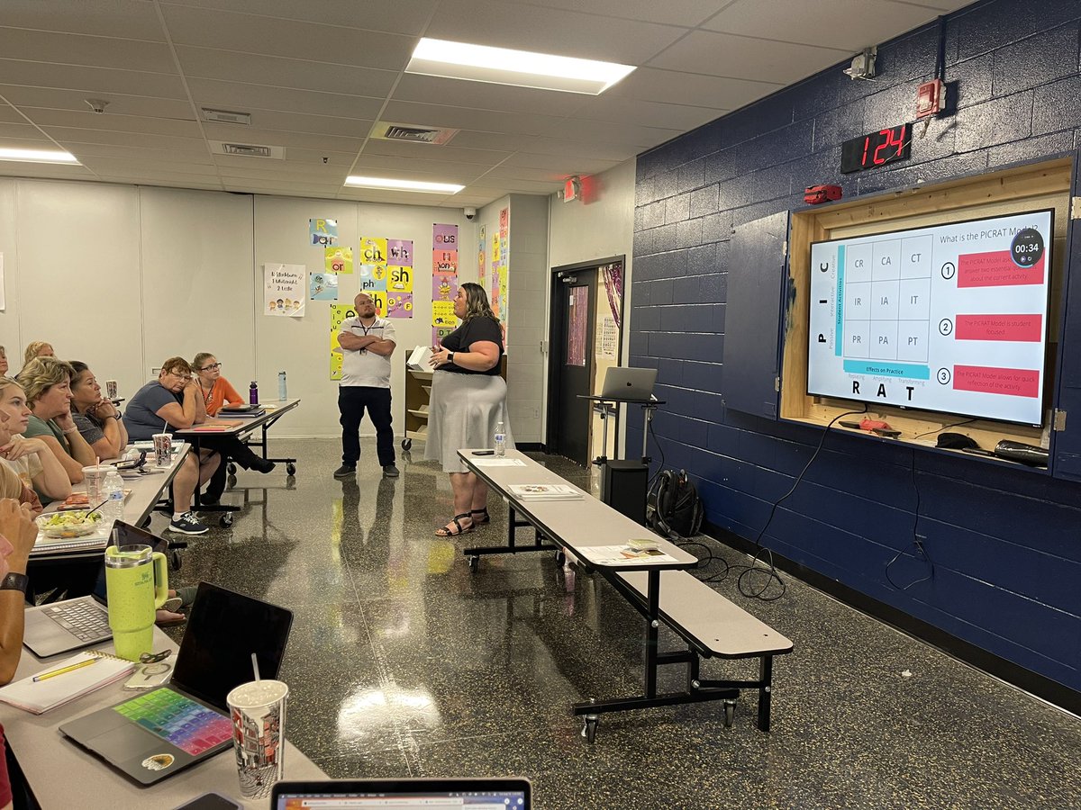 Thankful for @EmAre459 and <a href="/john_carper3/">John Carper</a> for the outstanding PD today. Thanks for inspiring us to bring more rigor and creativity to instruction!!! 💙