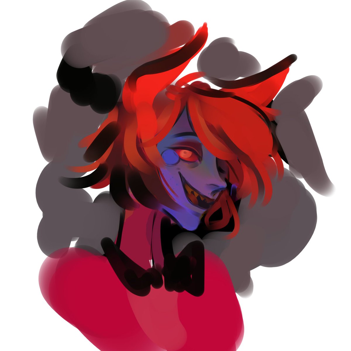 Exallever's tweet photo. I drew everyone's favorite deerman demon #hazbinhotel #HazbinHotelAlastor #HazbinHotelFanart #alastor #alastorhazbin https://t.co/ZUdBJhQK1d