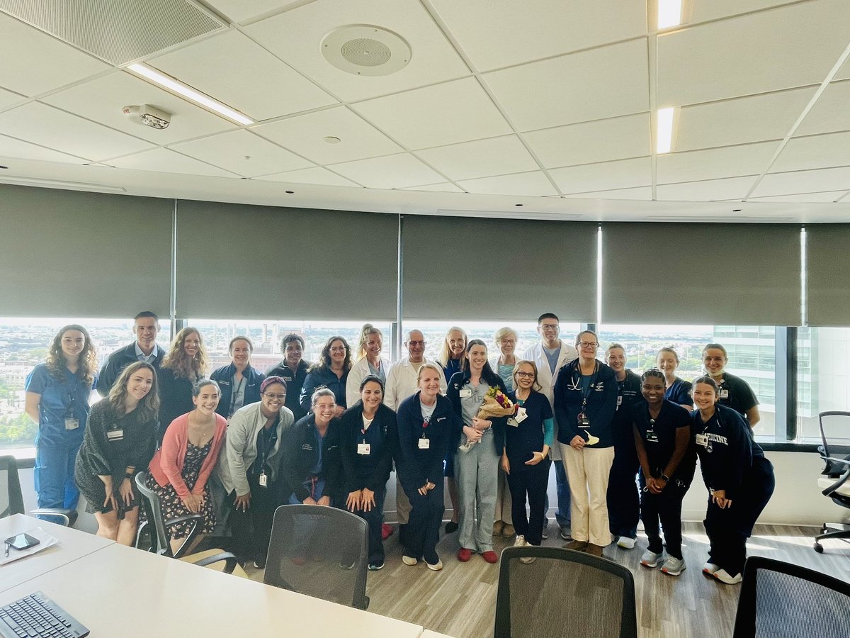 mackenzieaburke's tweet photo. Honored to be the @APPennMed nominee for the @NationalAPPweek Emerging Leader Award! Thank you to the Awards Committee &amp; my team for surprising me! @Penn_Transplant https://t.co/UxgB8talM7