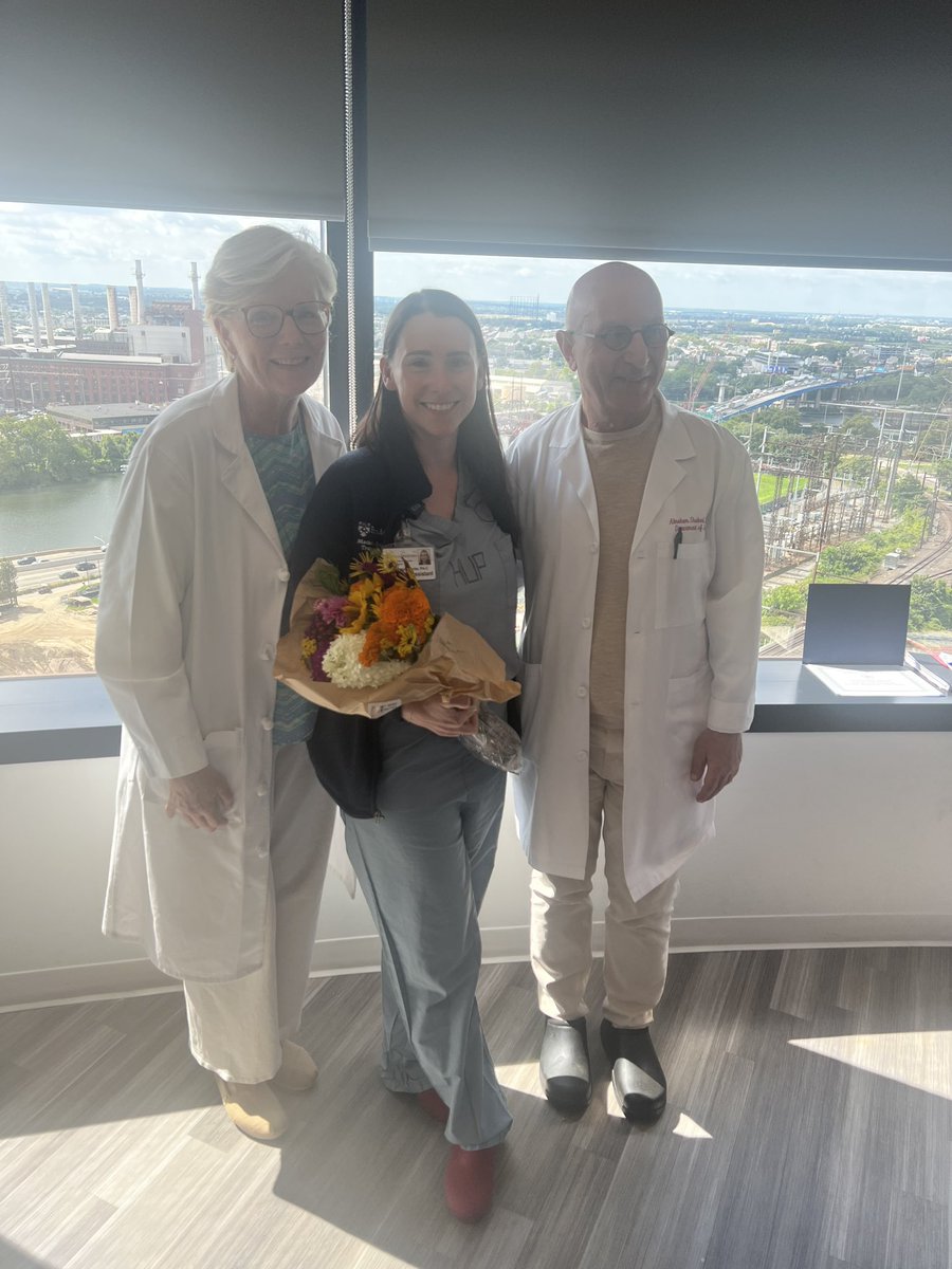 mackenzieaburke's tweet photo. Honored to be the @APPennMed nominee for the @NationalAPPweek Emerging Leader Award! Thank you to the Awards Committee &amp; my team for surprising me! @Penn_Transplant https://t.co/UxgB8talM7