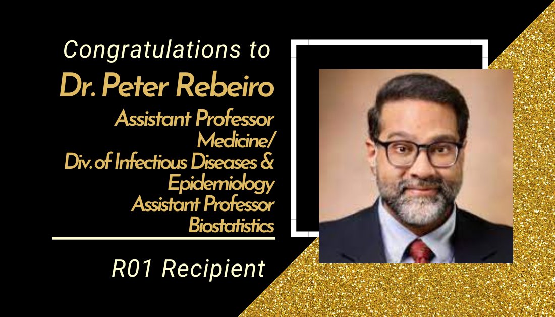 ICYMI: Congratulations to Dr. @peterrebeiro, Asst Prof of @VUMC_Medicine/@VUMC_ID & @VUMCbiostat on his R01 from @NIAIDNews: Retaining relevance: extending clinical retention measures to improve their utility in describing HIV care engagement in the United States. #EFSkudos